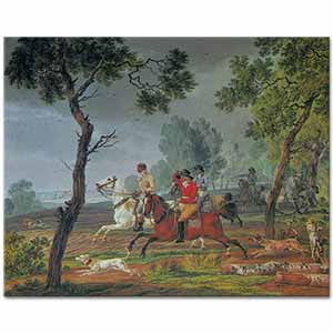Wilhelm von Kobell Tavşan Avı