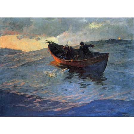 Willard Leroy Metcalf Suffolk Kıyısında