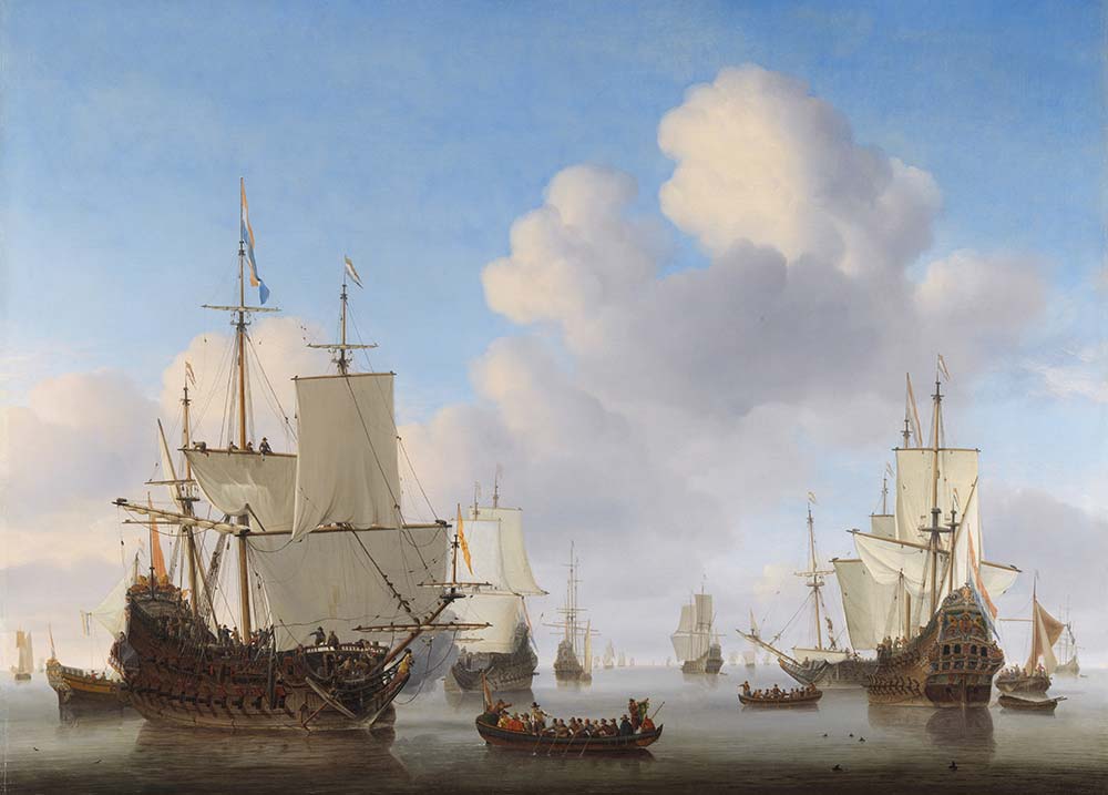 Willem van de Velde Dutch Savaş Gemisi