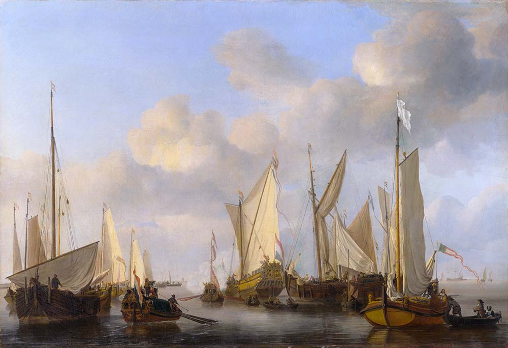 Willem van de Velde Dutch Yatı ve Tekneler