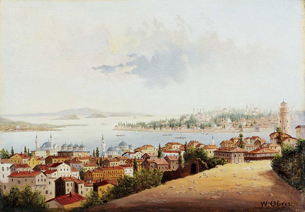 William Oliver Istanbul Manzarası