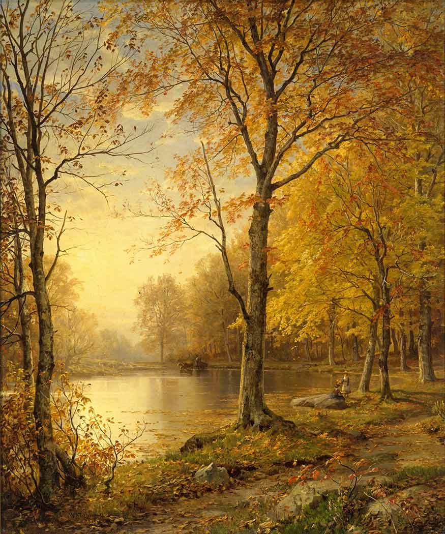 William Trost Richards Pastırma Yazı