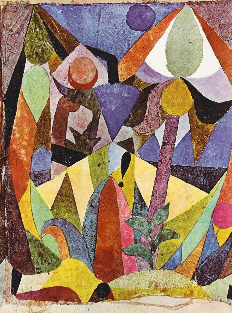 Paul Klee, Aşağı Tropik Manzarası, 1918