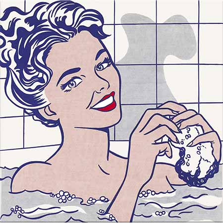 Roy Lichtenstein Banyodaki Kadın