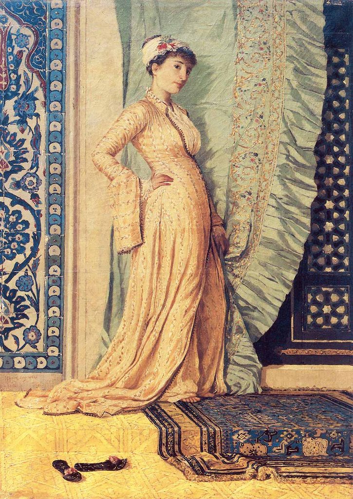 Osman Hamdi Bey Ayakta Genç Kız