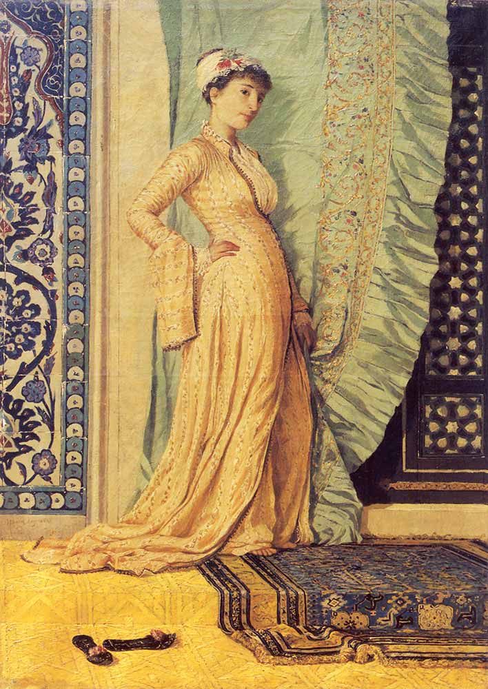 Osman Hamdi Ayakta Genç Kız