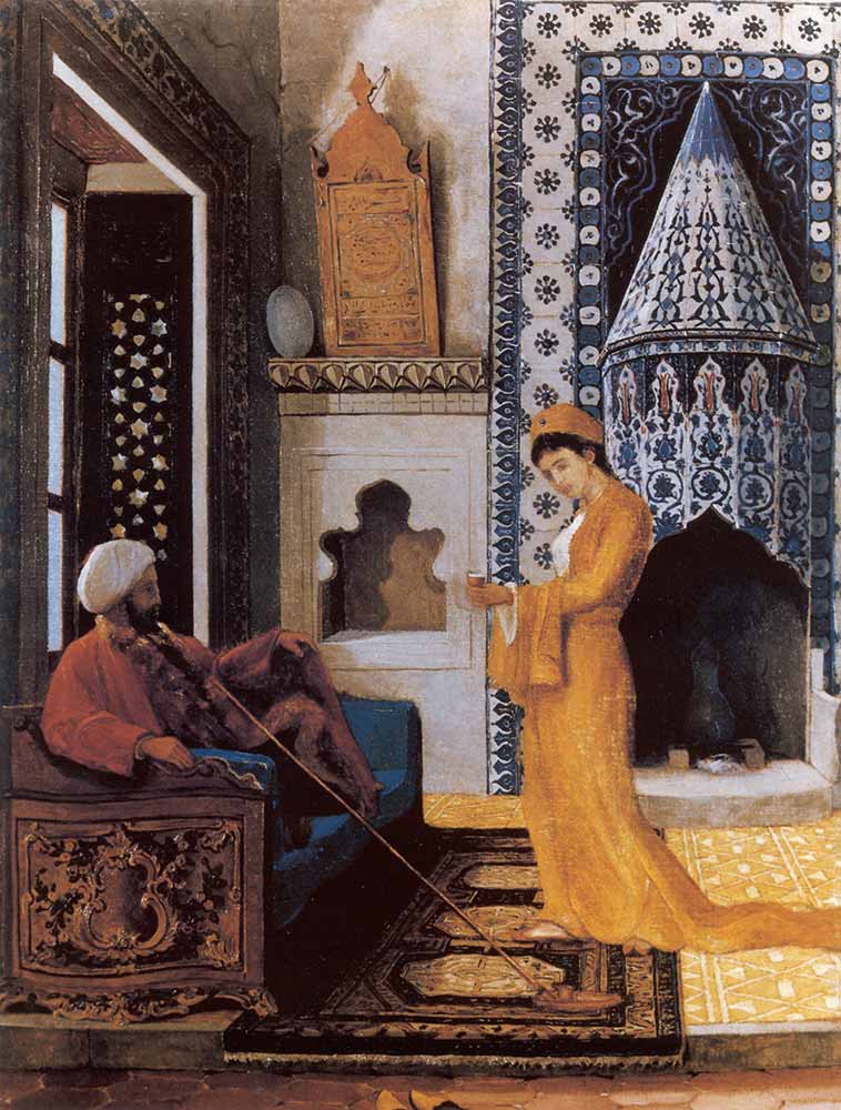 Osman Hamdi iftardan sonra