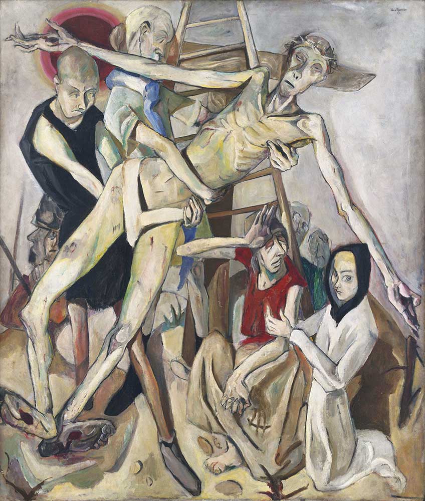 Max Beckmann Çarmıhtan indiriliş