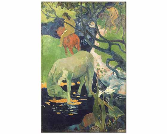 Paul Gauguin Beyaz At