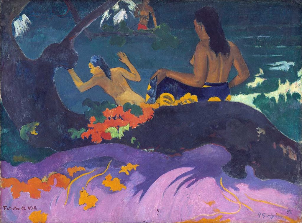 Paul Gauguin Fatata Te Miti Deniz Kenarında