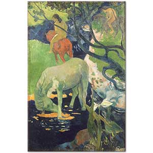 Paul Gauguin Beyaz At