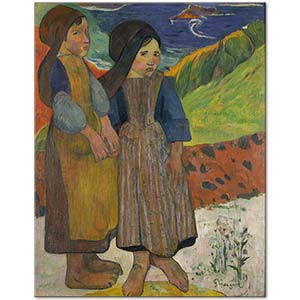 Paul Gauguin Bretonlu Kızlar