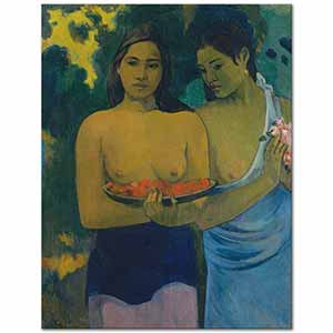 Paul Gauguin Tahitili Kadınlar