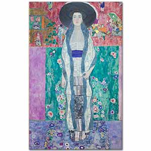 Gustav Klimt Adele Bloch Bauer Portresi