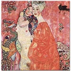 Gustav Klimt Arkadaşlar
