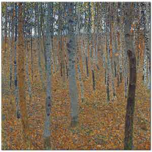 Gustav Klimt Kayın Ormanı