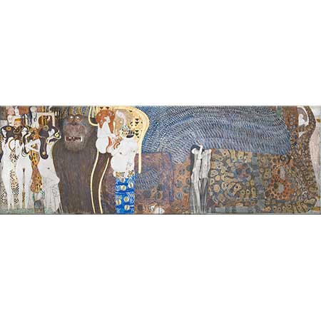 Gustav Klimt Beethoven Freskinden 1. Pano