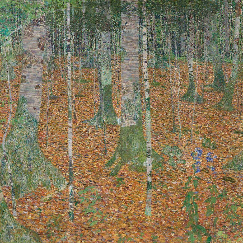 Gustav Klimt Kayın Ormanında