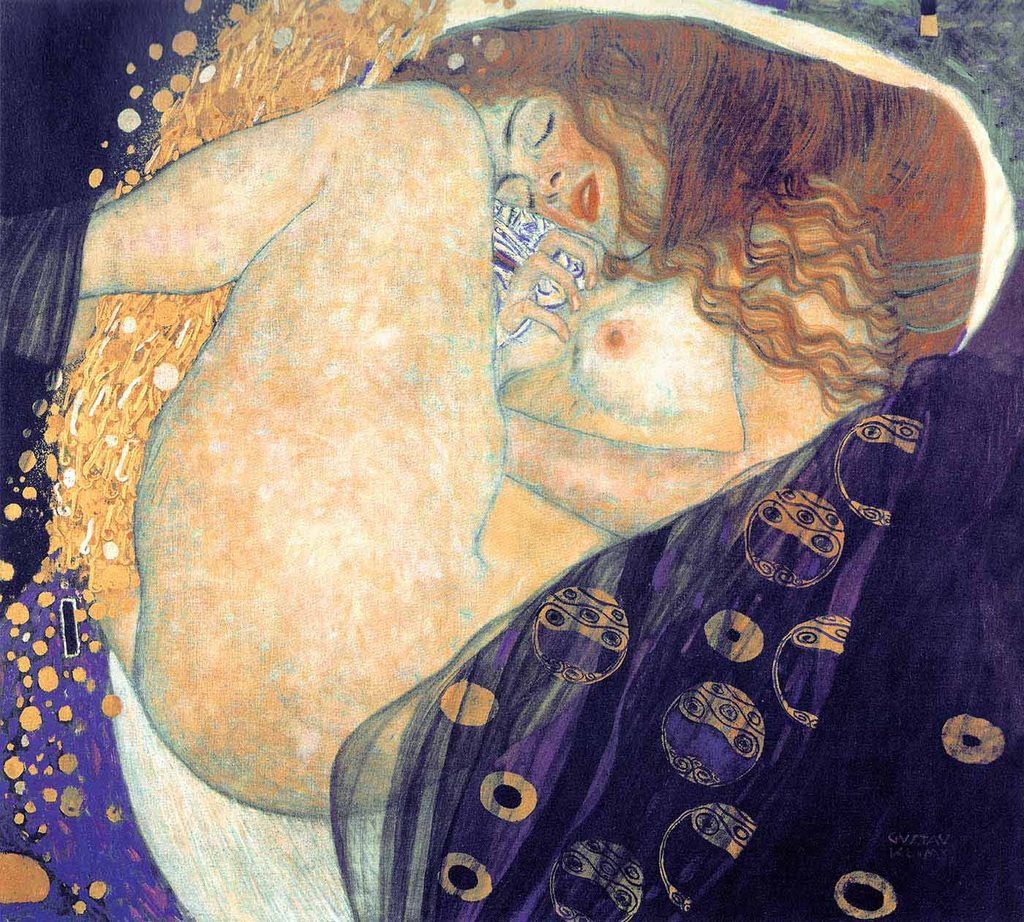 Gustav Klimt Danae