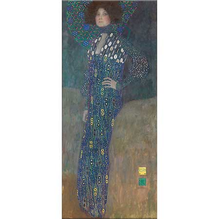 Gustav Klimt Emilie Flöge'nin Portresi