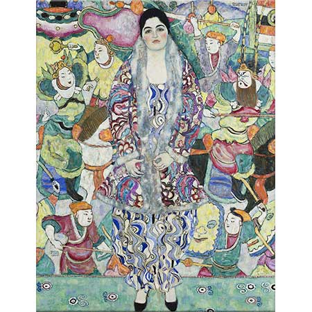 Gustav Klimt Friederike Maria Beer'in Portresi