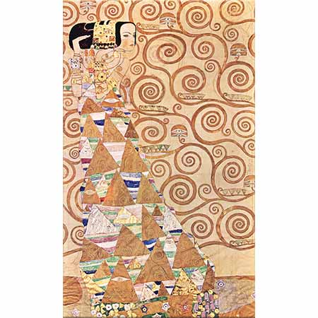 Gustav Klimt Hayat Ağacı Bekleyiş
