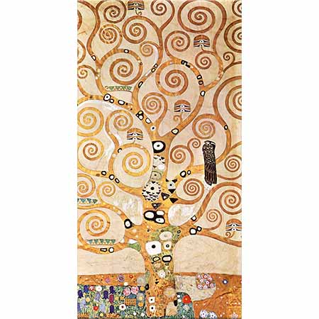 Gustav Klimt Hayat Ağacı Orta Panel