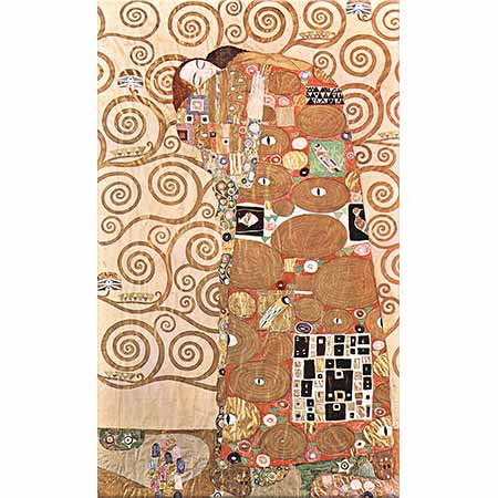 Gustav Klimt Hayat Ağacı Sarılış