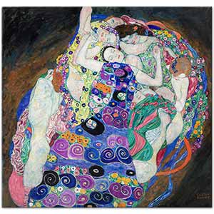 Gustav Klimt Genç Kızlar (Bakireler)