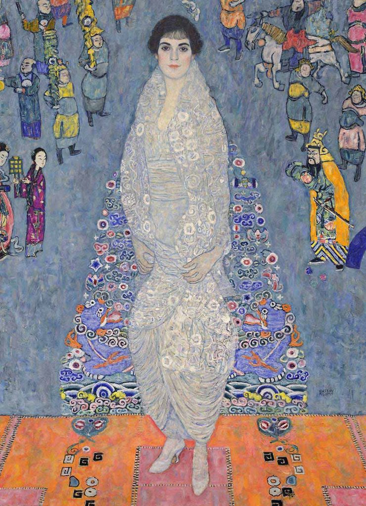 Gustav Klimt Baroness Elisabeth Bachofen Echt'in Portresi