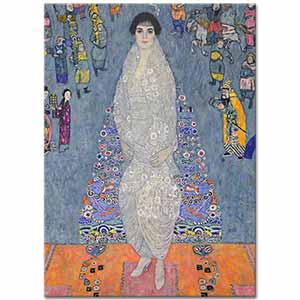 Gustav Klimt Baroness Elisabeth Bachofen Echt'in Portresi