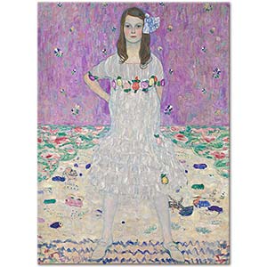 Gustav Klimt Mäda Primavesi Portresi