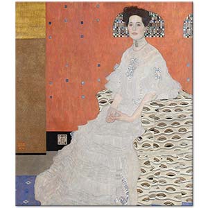 Gustav Klimt Fritza Riedler Portresi