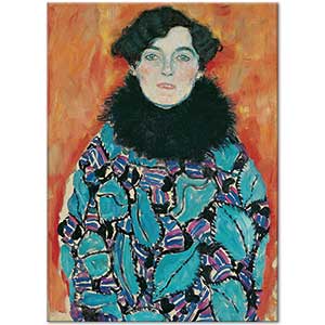 Gustav Klimt Johanna Staude Portresi