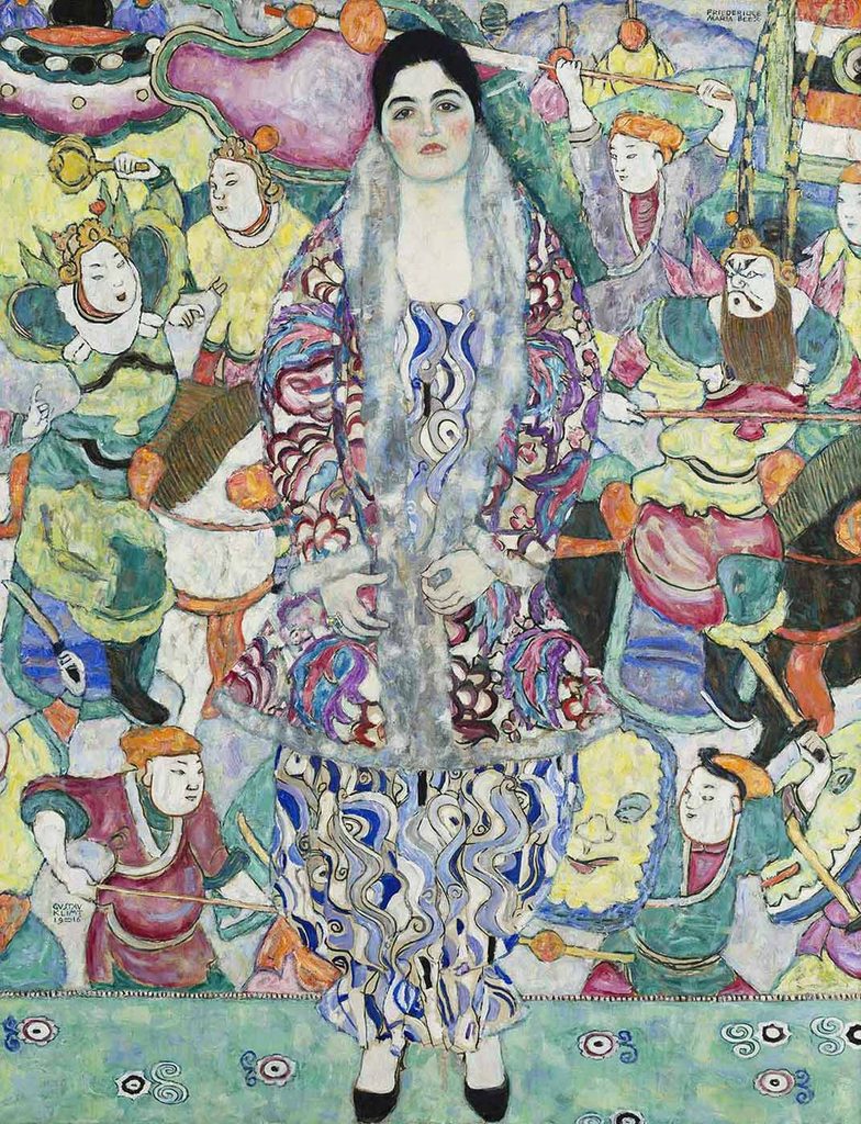 Gustav Klimt Friederike Maria Beer Portresi