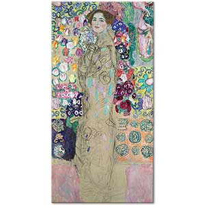 Gustav Klimt Maria Munk Portresi