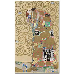 Gustav Klimt Stoclet Freski Yerine Getiriş