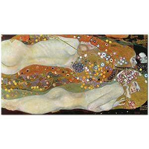 Gustav Klimt Su Yılanları