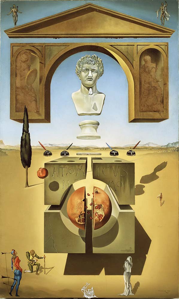 Salvador Dali Neron'un Burnunun Dibinde Maddenin Çözünmesi