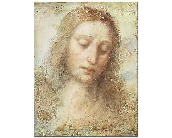 Leonardo Da Vinci Hz Isa'nın Başı etüdü