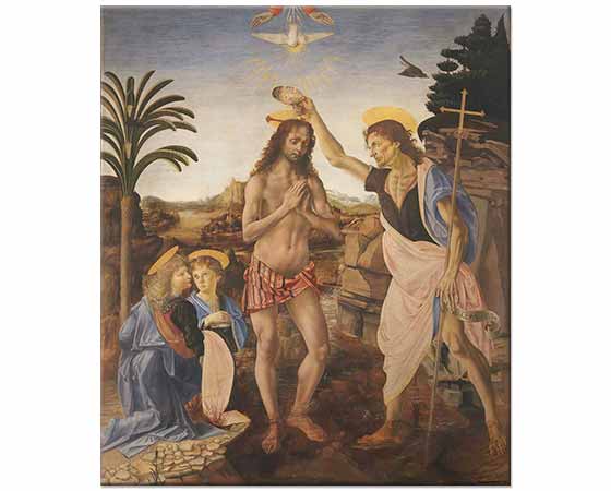 Leonardo Da Vinci Isa'nın Vaftiz Edilmesi