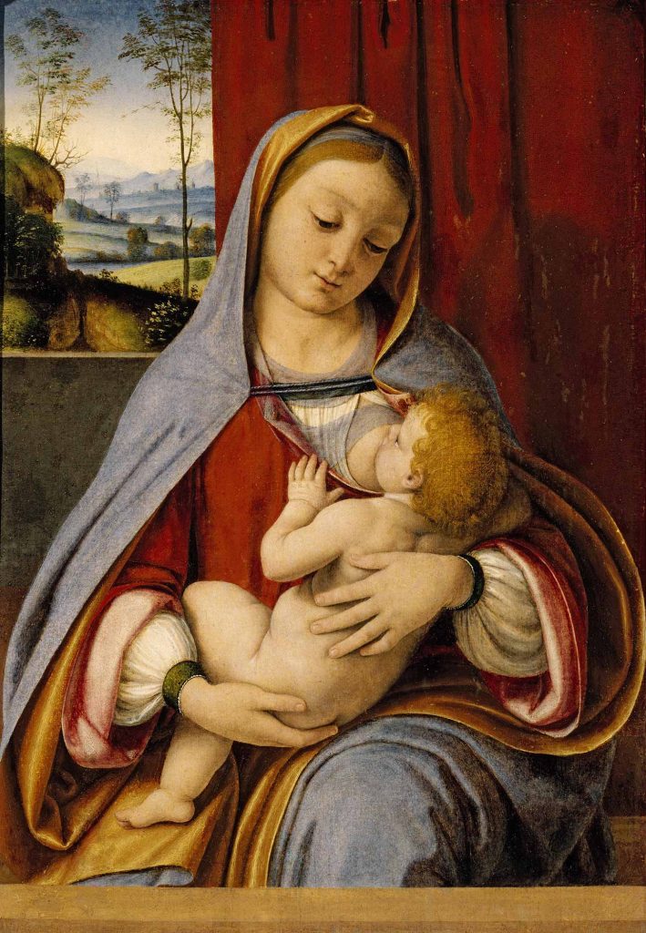 Leonardo Da Vinci Madonna ve Isa