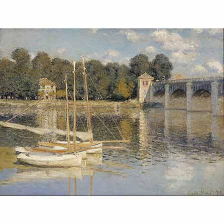 Claude Monet Argenteuil Köprüsü