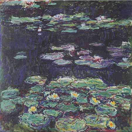 Claude Monet Beyaz ve Sarı Nilüferler