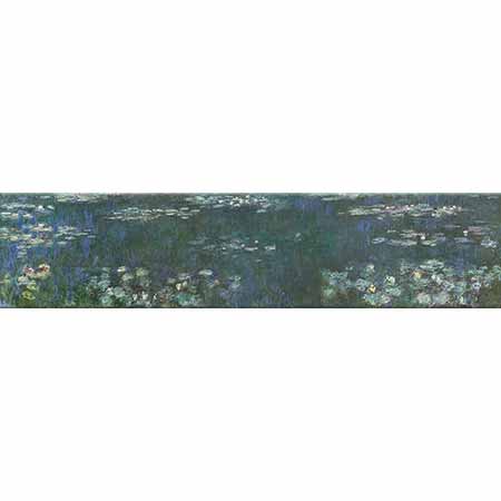 Claude Monet Nilüferler Yeşil Işıması