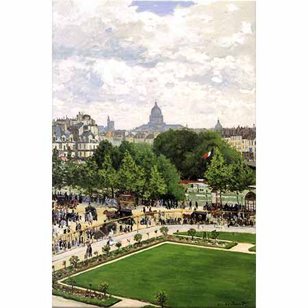 Claude Monet Prenses Bahçesi