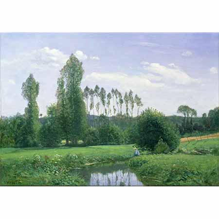 Claude Monet Rouelles'a Bakış