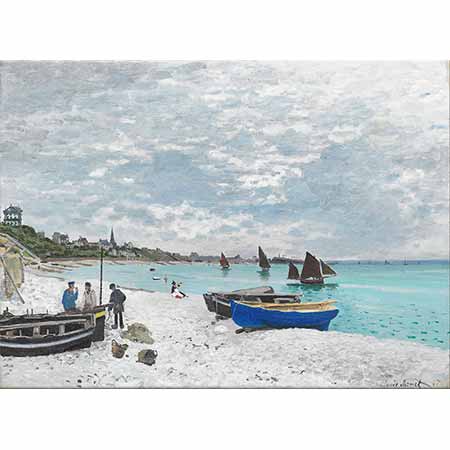 Claude Monet Sainte Adresse Sahili