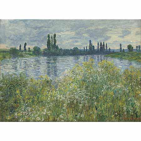 Claude Monet Sen Kıyısı Vetheuil