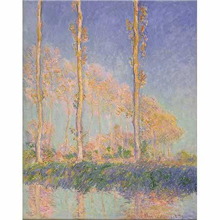 Claude Monet Sonbaharda Kavaklar